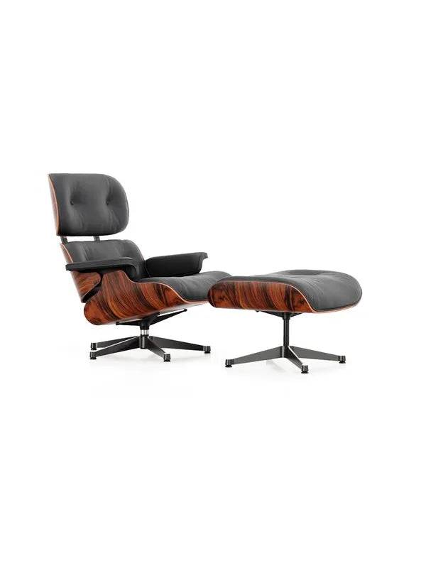 Eames Lounge Chair inkl. Fodskammel fra Vitra Palisander - Jacobsen Plus