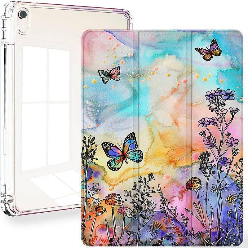 För iPad A16 11 11:e 10 10:e 10.2 9:e 8:e 7:e 9.7 6:e 5:e Generationen Fodral Surfplatta Cover för iPad Air 7 6 5 4 10.9 Pro 11 Funda
