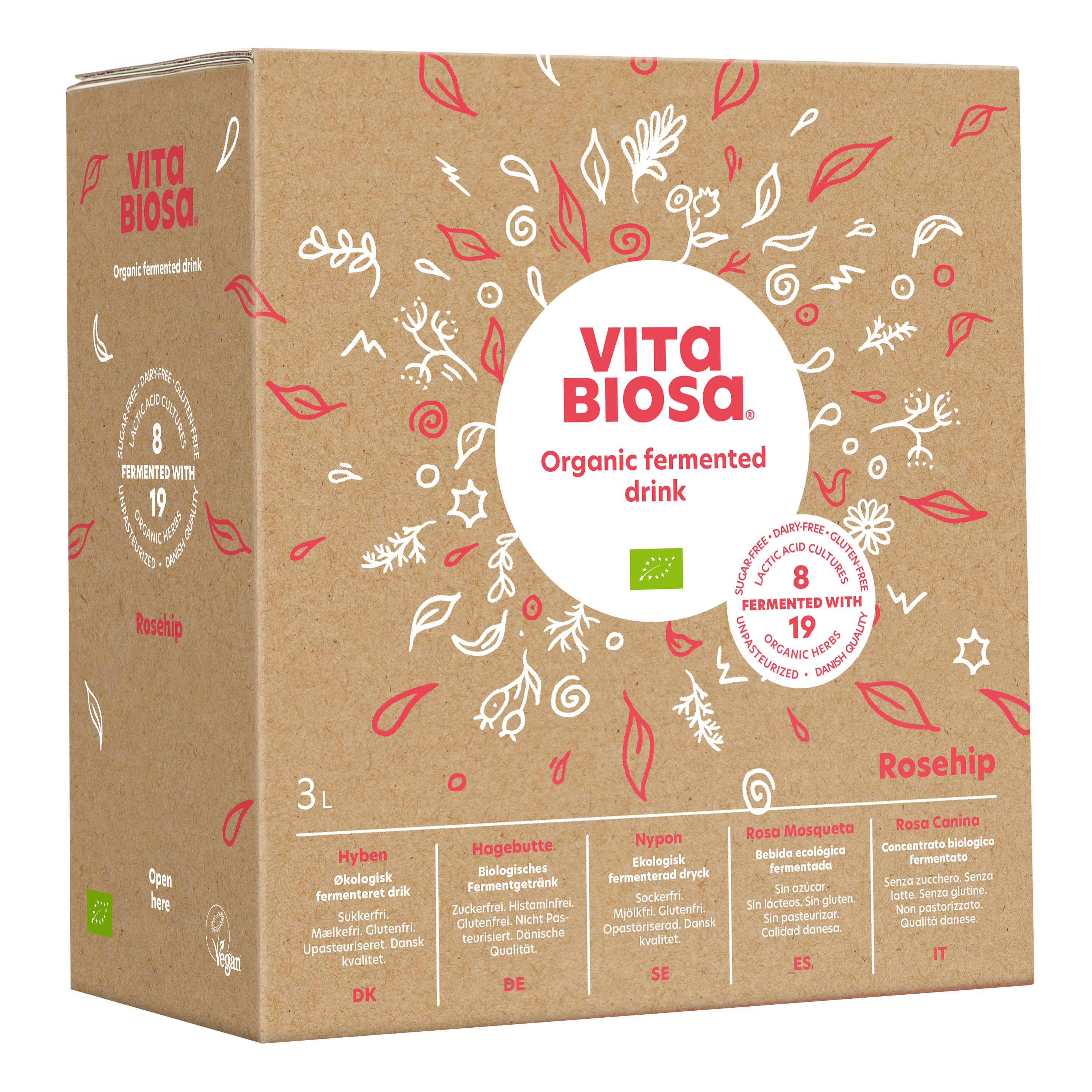 Vita Biosa Hyben 3 liter Øko