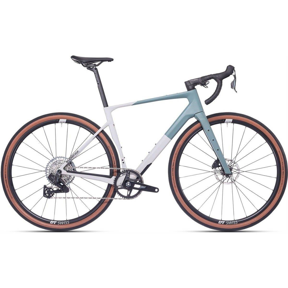 Gravel bike Superior XR 9.5 GRA Matte Trooper Green/Grey (XXL)