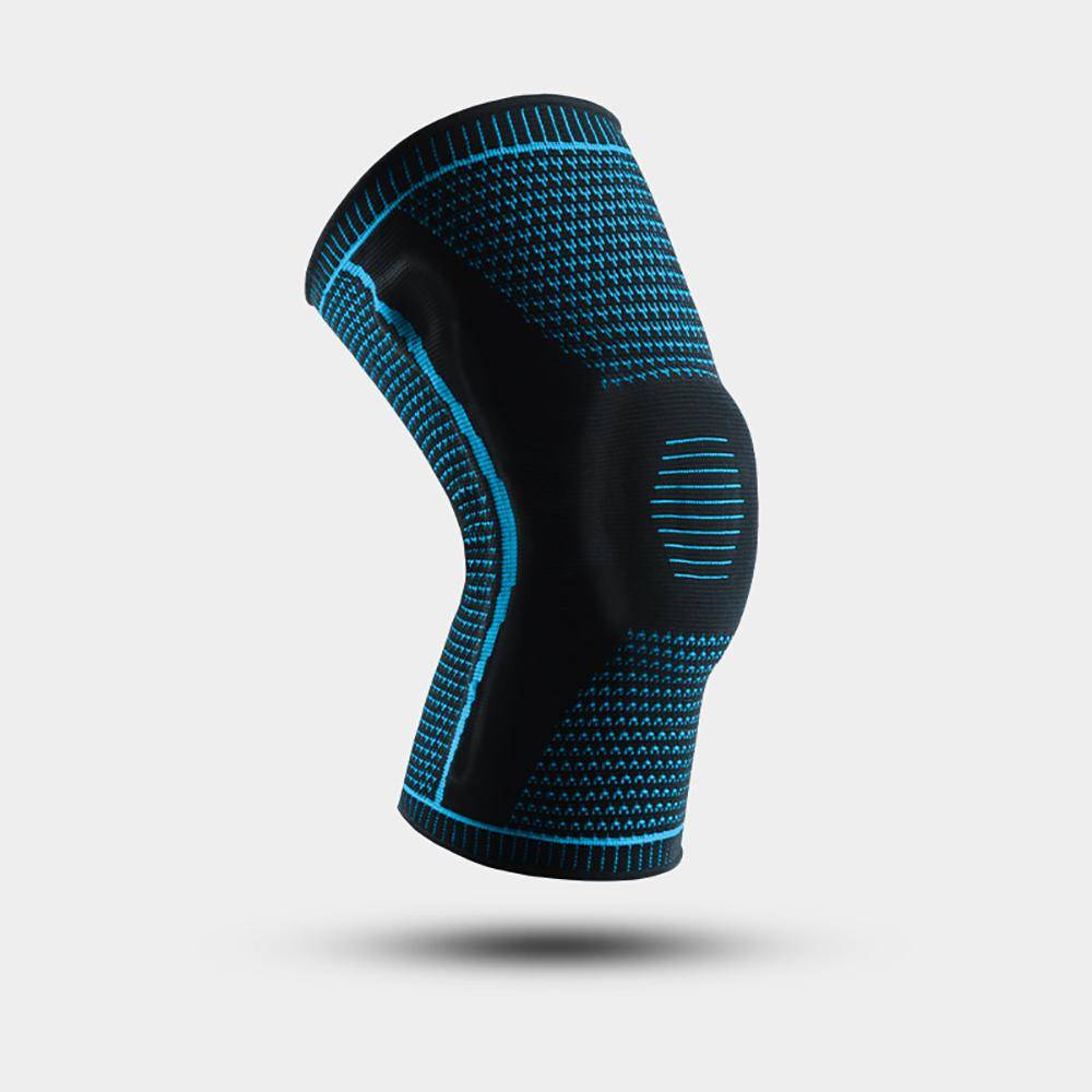 1PC Athletic Knee Pads Meniscus Patella Supports Silicone Kneecaps Men Compression Knee Sleeve For Gym Fitness Running Protection XL
