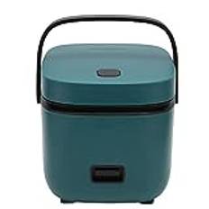 Liten Riskokare, 1,2 L Elektrisk Mini Riskokare med Non-stick Gryta för Spannmålssoppa Gryta Yoghurt, 200W (grön)