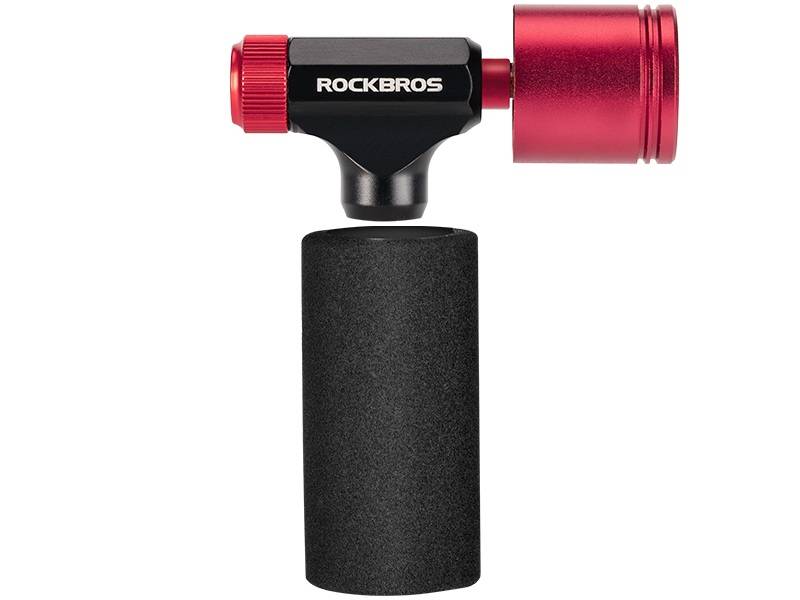 RockBros Co2 Pumpe m. Manometer