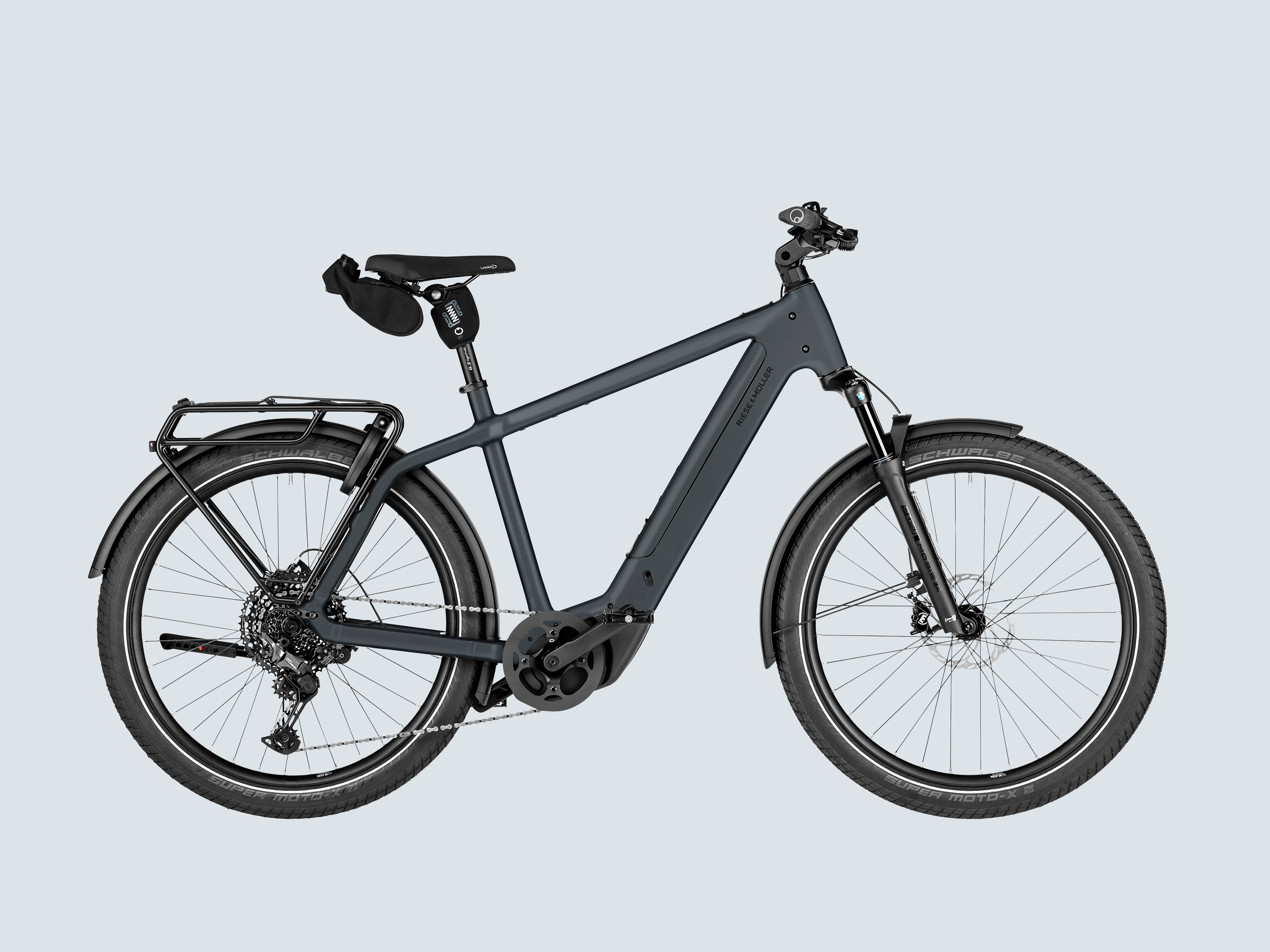 Riese & Müller Charger5 Touring Pro - Slate Grey / Small (160-175 cm)