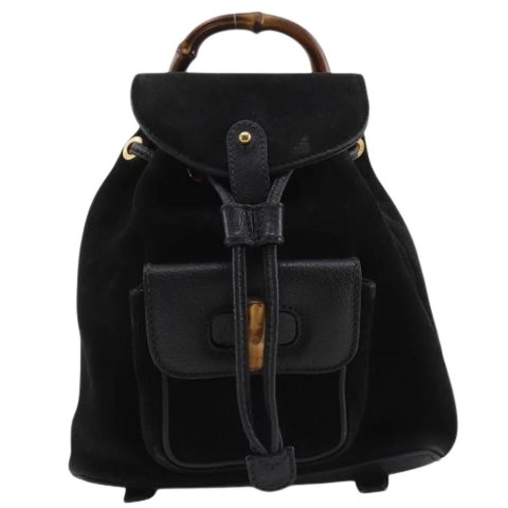 Gucci Vintage - Pre-owned Vintage Ryggsäck Vintage - Dam - ONE Size - Mocka