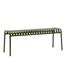HAY - Palissade bänk - Olive - Trädgårdsbänkar - Ronan & Erwan Bouroullec - Grön - Metall