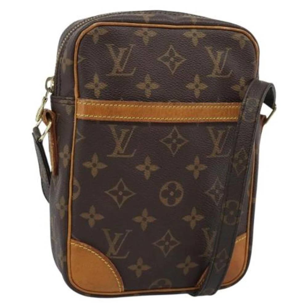 Louis Vuitton Vintage Pre-owned Laeder louis-vuitton-tasker - Vintage - Dame - Brun - ONE SIZE -