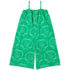 Bobo Choses Ribbon Gift All Over Vävda Hängselbyxor Green | Grön | 8-9 years