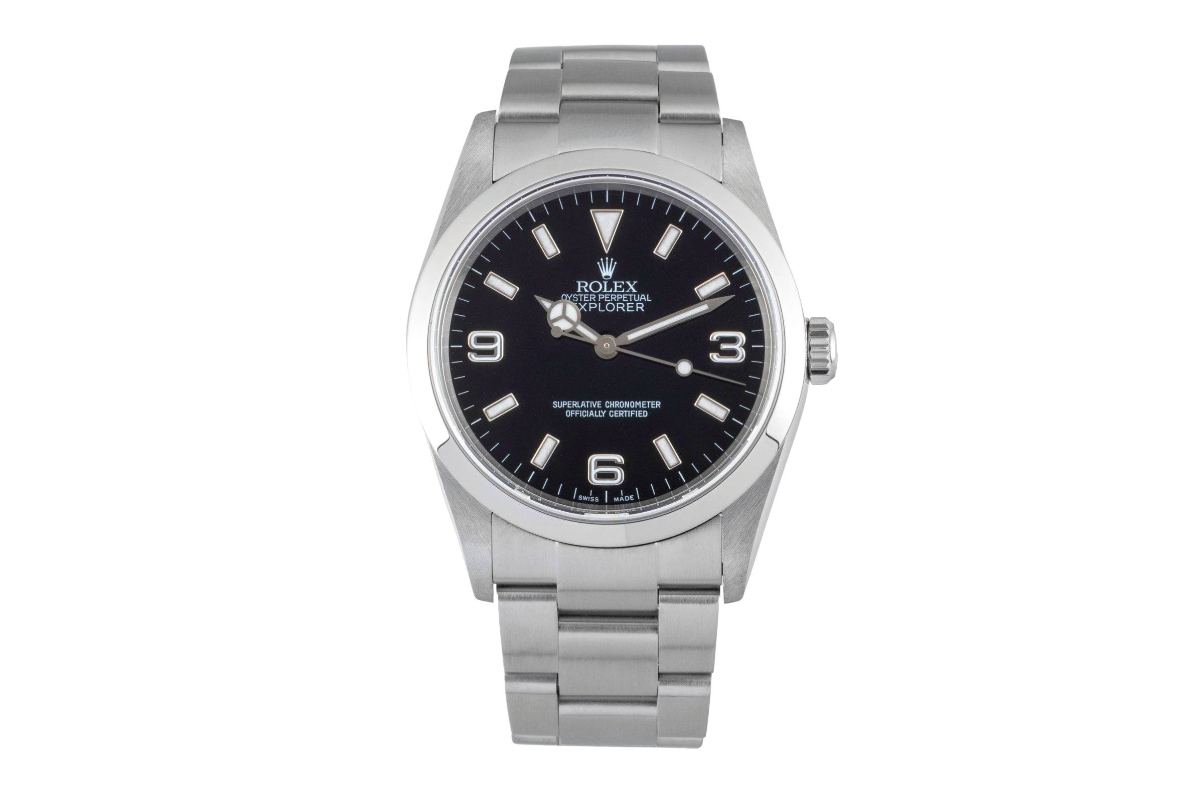 Rolex Explorer Stahl Automatik Kal. 3130 Ref. 114270 | 2603083