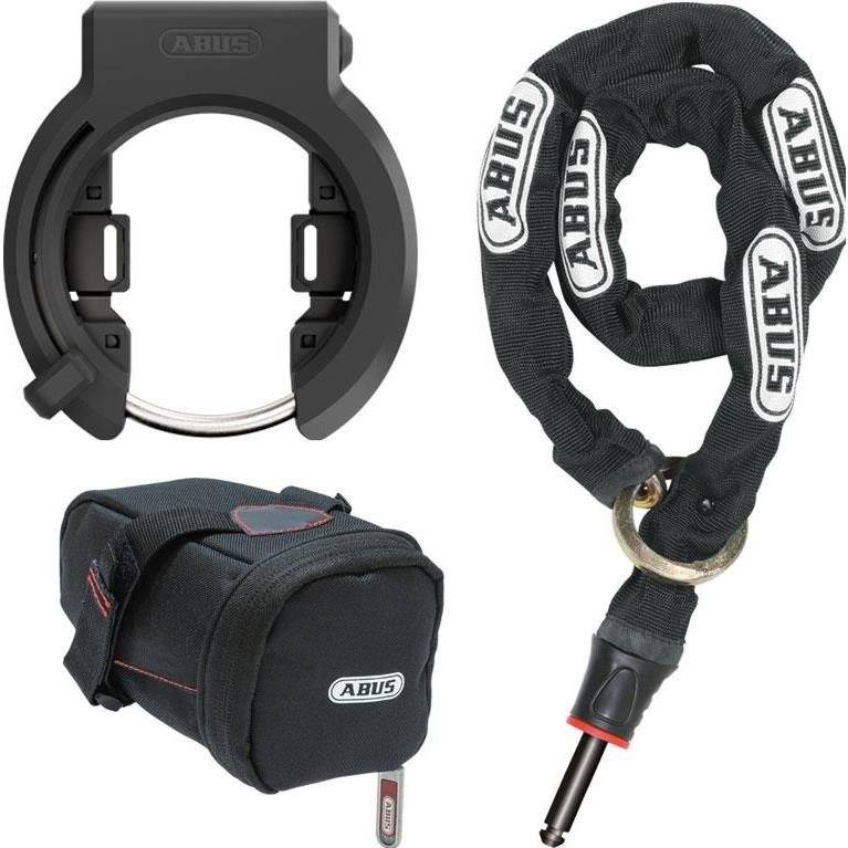 Abus Ramlås 6950M X-PLUS GRANIT med kæde og taske 6KS/85 + ST 5950
