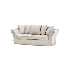 Hampton soffa sand 3-sits - Beige (A. 228 / B. 94 / C. 90 / D. 55 / E. 46 / F. 72 cm)