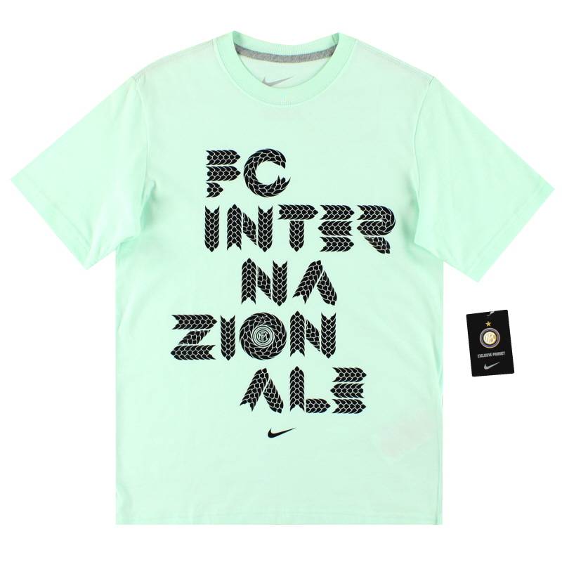 2010-11 Inter Milan Nike Graphic Tee *BNIB* M.Boys