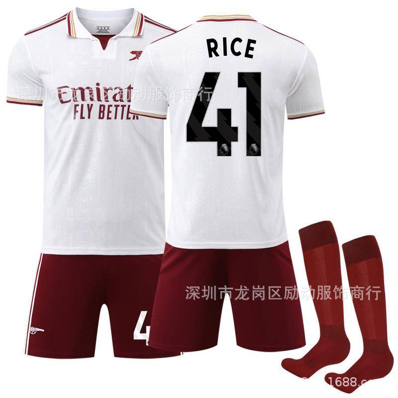 2526 Nej. 41 Rice Arsenal Borta Tröja