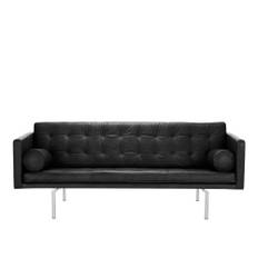 DUX - Ritzy 3-Sitssoffa, Läder Dakota 88 Svart - Sofaer - DUX Design Team - Sort