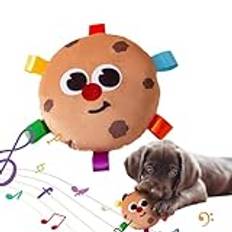 Pet Plush Sound Toy, Dog Piper Toy | Plysch pipande hundtuggleksak,Donut Bbiscuit hundbarnsleksaker, plysch hundtuggleksak för liten hund, husdjur, katt