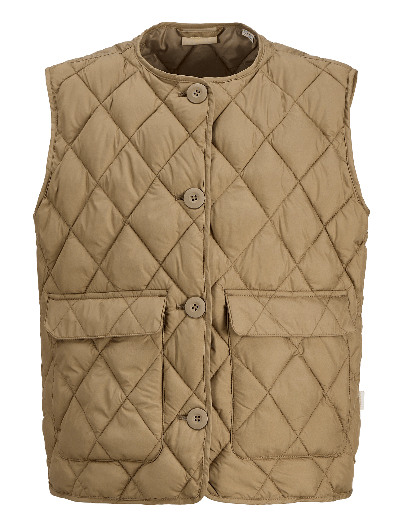 JJXX Kids Jxhope Quilted Vest Otw Grl Sn - Brown - 128