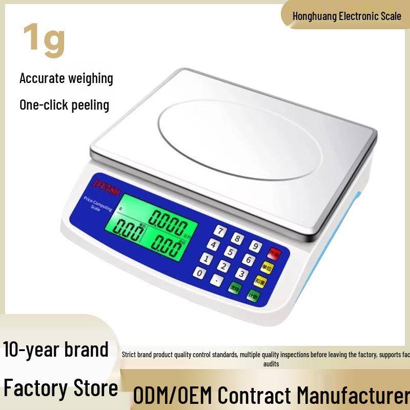 High-Precision Electronic Scale for Kitchen & Commercial Use