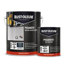 Arme-Tube Pegakote Vandig 2K Epoxy Gulvmaling - 5 liter - Hvid
