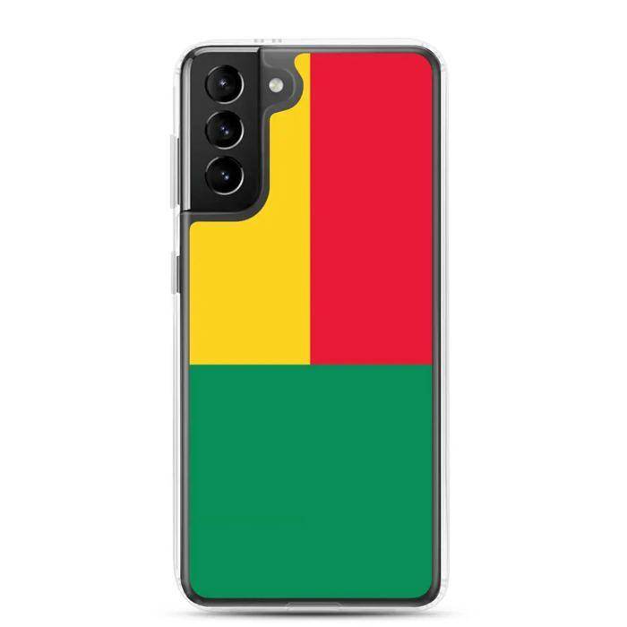 Phone Case – Flag of Benin – Compatible Samsung Galaxy S24 Ultra – Soft Case – Resistant and Shockproof – Pixelforma