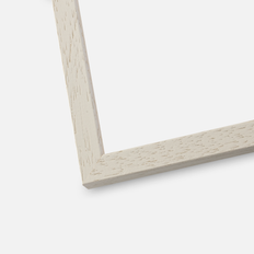 Ram Edsbyn Sand 42x59,4 cm (A2) - Passepartout Vit 25x38 cm