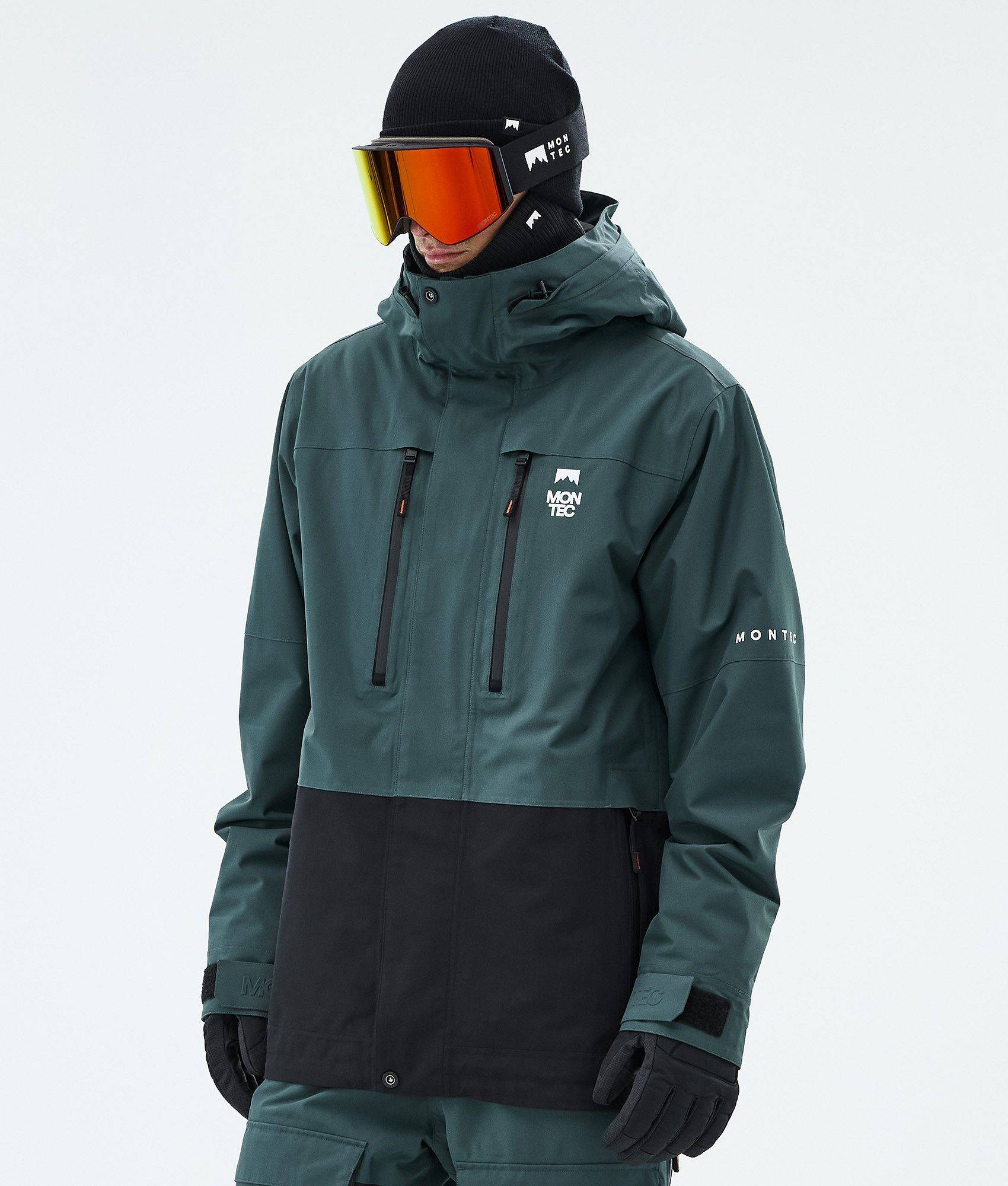 Montec Fawk Snowboardjacka Man - Dark Atlantic/Black - Grön