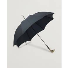 Fox Umbrellas Silver Dog Umbrella Navy