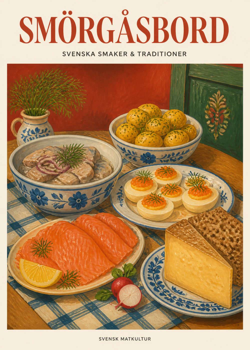 SMÖRGÅSBORD Canvas - Canvas / 70x100 cm