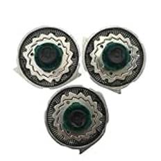 3st RQ11 Ersättningshuvud RQ10 Rakblad, Kompatibel for Philips, RQ1160CC RQ1180X RQ1185 RQ1190XRQ1180CC RQ1185CC RQ1195CC RQ1195 Byte av rakhuvud tillbehör