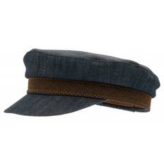 Vegamössa / Skepparmössa  - CTH Ericson Båtsman Organic Denim (blå) (Storlek: Medium - 58 cm)