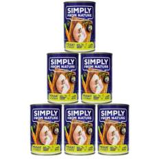 SIMPLY FROM Nature Fasan med morot 6 x 400 g