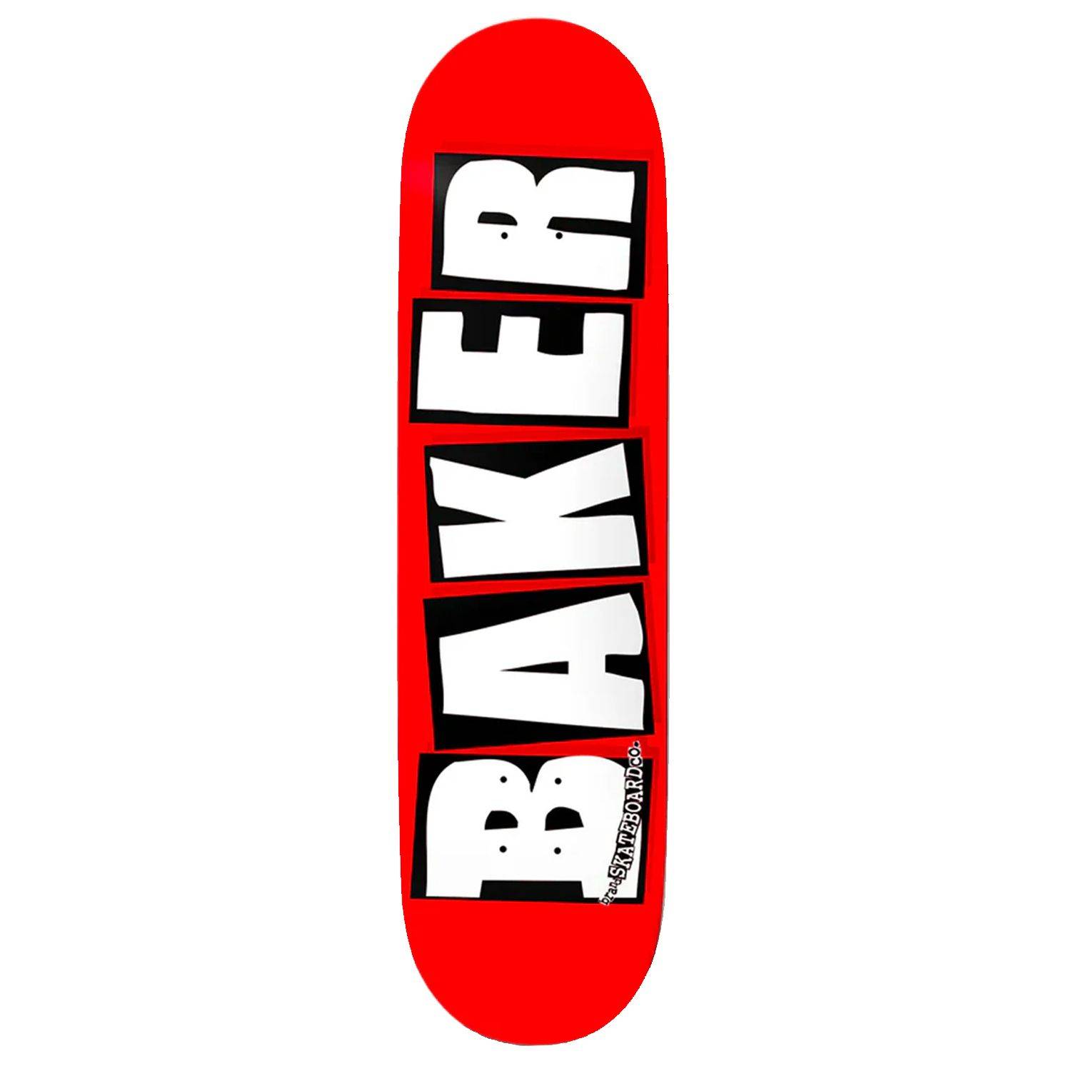 Skateboard Baker Logo 8.5'' White