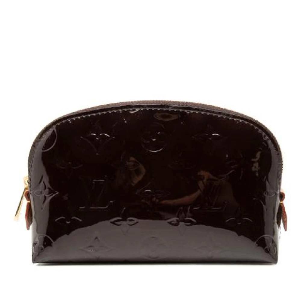 Louis Vuitton Vintage Pre-owned Monogram Vernis Pouch - Vintage - Dame - Lilla - ONE SIZE - Læder