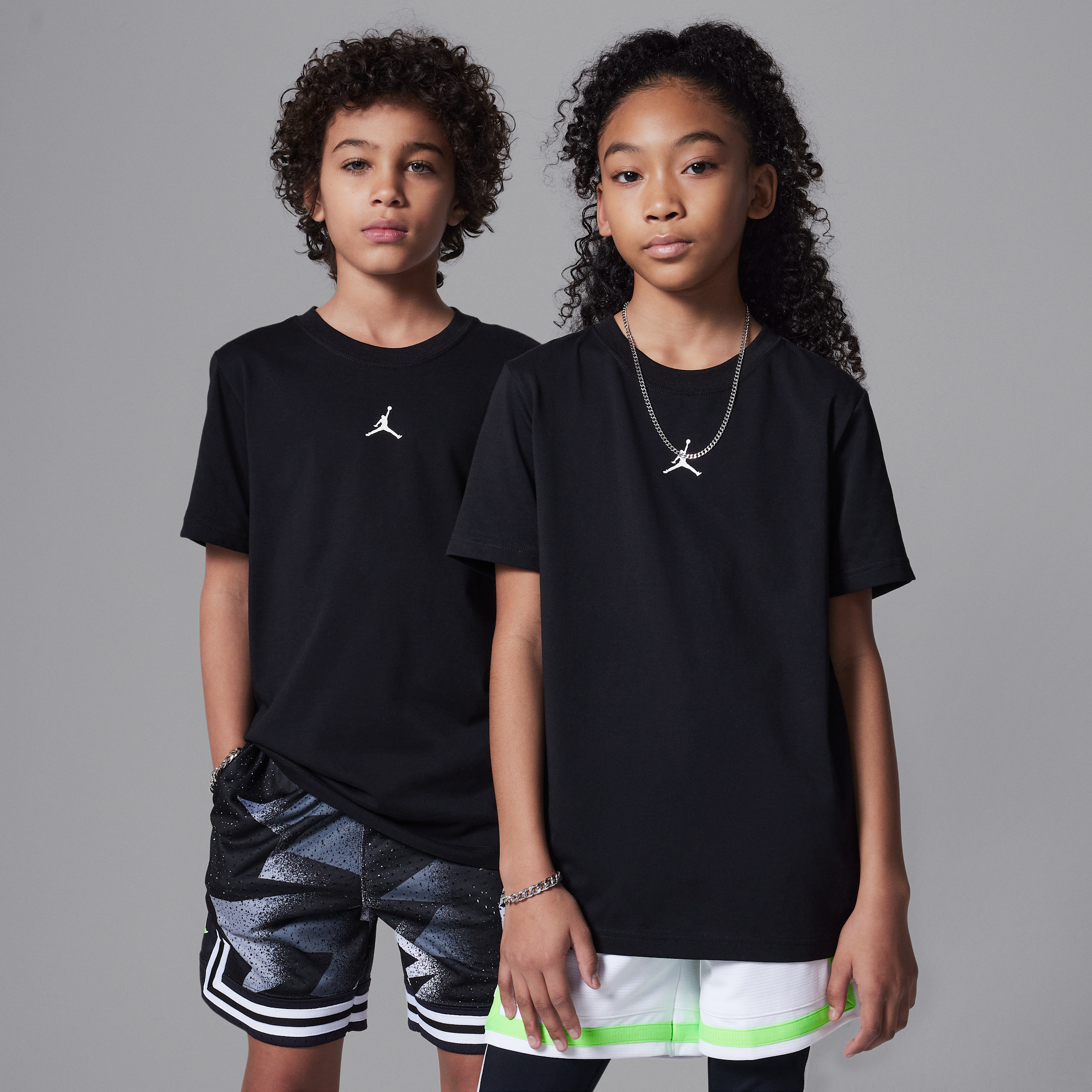 Jordan Sport Dri-FIT Core-T-shirt til større børn - sort