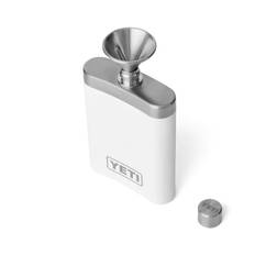 Yeti Rambler Flask lommelærke White