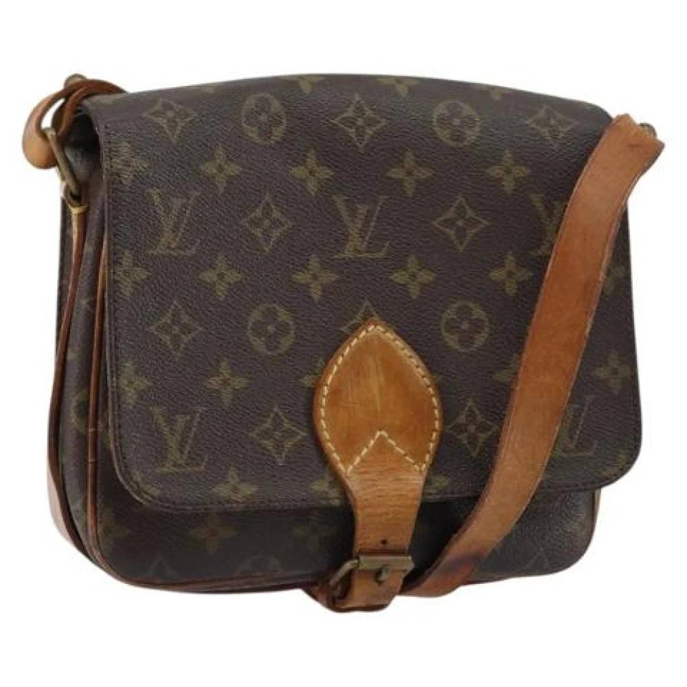 Louis Vuitton Vintage Pre-owned Canvas Cross Body Taske - Vintage - Dame - Brun - ONE SIZE - Uld