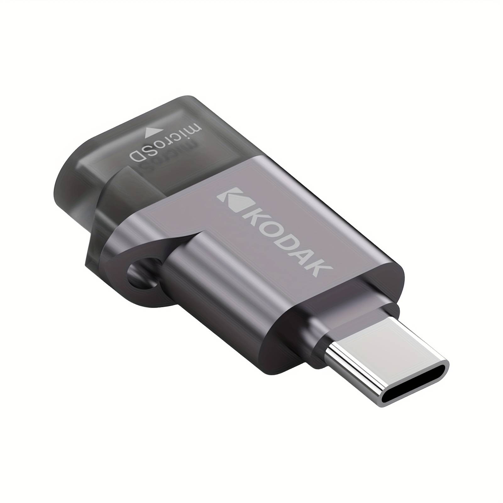 Kodak Type-c 3.0 Card Reader For Tf Mini Car-mounted Memory Card Storage, Compatible With Tf/micro Sd, , And (supports Up To 2tb)
