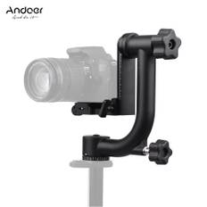 Heavy Duty Metal Gimbal Tripod Head Arca-Swiss för Canon Nikon DSLR