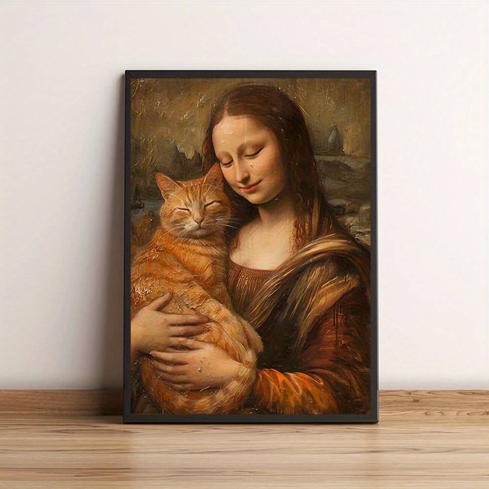 2d Flat, , And - Renaissance Style Canvas Art Print, Whimsical Home And Office Wall Decor, Unframed Poster, Suitable For Bedroom, Living Room, Kitchen, Bathroom, Cafe, Perfect Room Decoration