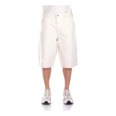 Dickies, Shorts, Herre, Hvid, W28, Bomuld, Beige Shorts med lynlås og lommer