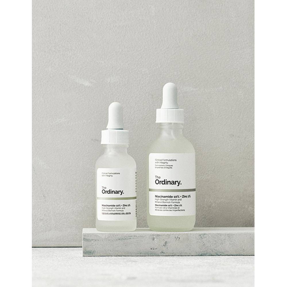 The Ordinary Niacinamide 10  + Zinc 1  30ml  All Skin  Sebum Pore Serum white