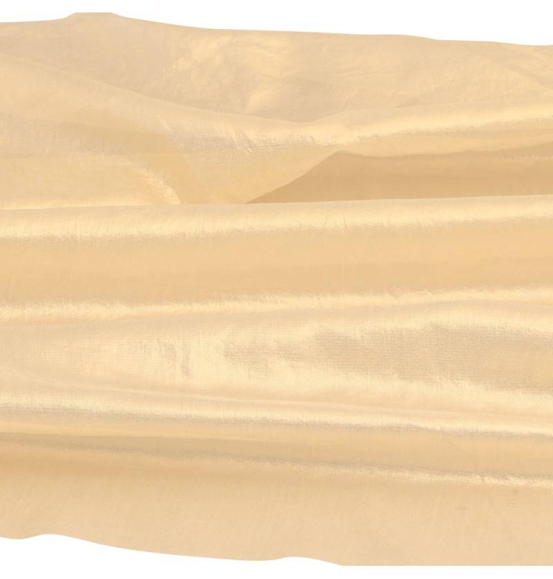 Voile Stof Guld
