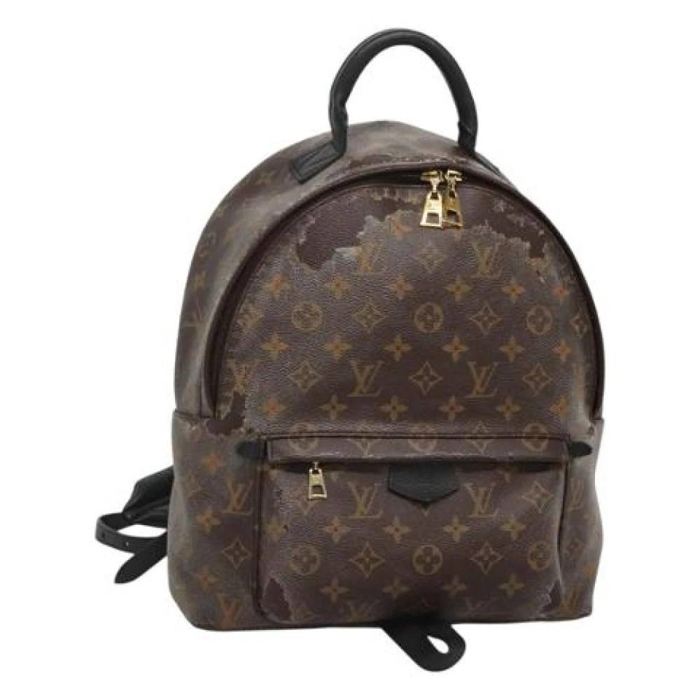 Louis Vuitton Vintage Pre-owned Canvas rygsaekke - Vintage - Dame - Brun - ONE SIZE - Uld