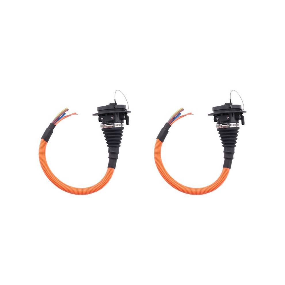 2X EV Adapter 32A Three Phase Adapter Electric Vehicles Charging Adapter EV Connector Socket CCS2 Adapter with