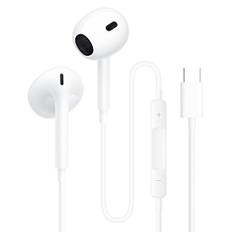 USB C Kopfhörer, in Ear Kabel Kopfhörer, Type C Kopfhörer mit Mikrofon und Lautstärkeregler, HiFi-Stereo, kraftvoller Bass und kristallklares Audio Kompatibel mit Phone 16 15, Huawei, Samsung, Xiaomi