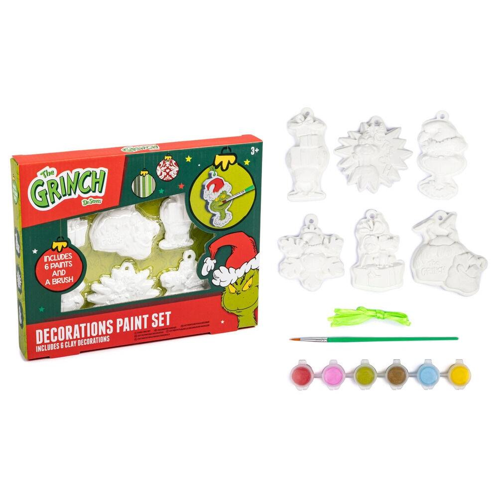 The Grinch decorative painting set