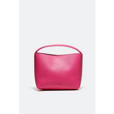 Fuchsia bucket bag