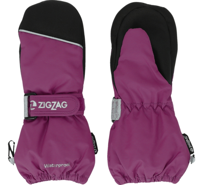 ZigZag Shildon Vandtætte Luffer til børn - Dark Purple-4-6 år