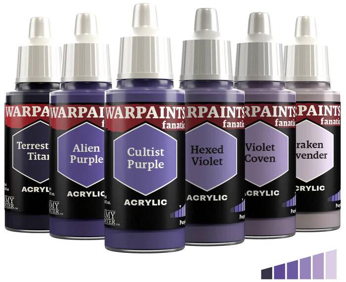 Flexible Triad Purples Army Painter Warpaints Fanatic