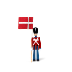 Kay Bojesen Fanebærer, Mini Træ Rød/Blå/Hvid