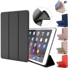 Alle iPad modeller etui Air/Pro/Mini silikone smart cover case- Sort Ipad Air 11 tum (M2)